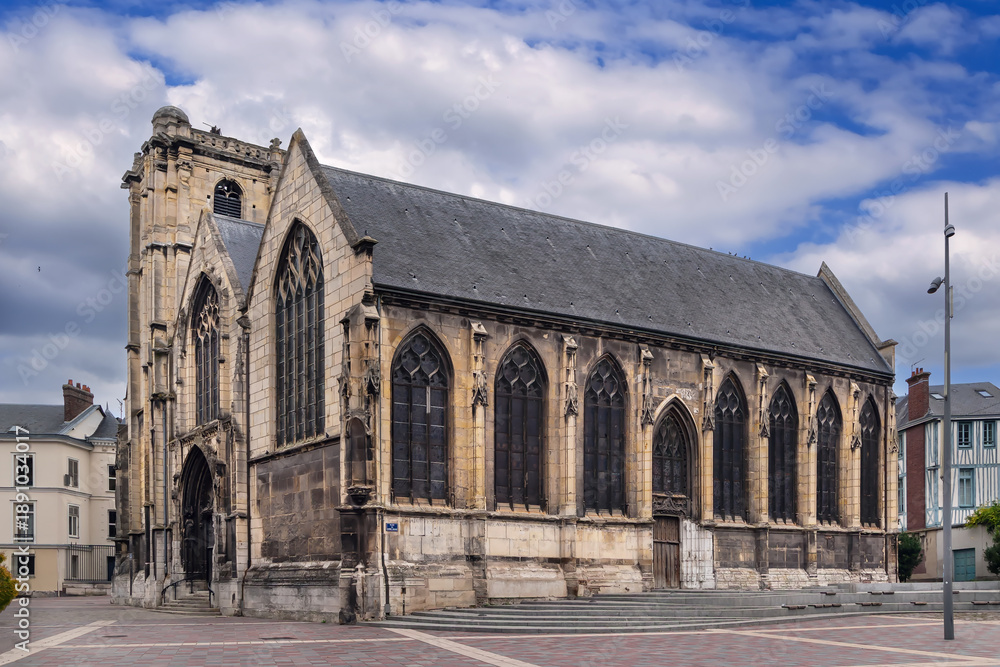 Fototapeta premium Saint-Godard Church in Rouen, Frane