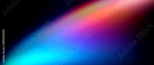 Dynamic Neon Light Gradient Abstract Background Loop