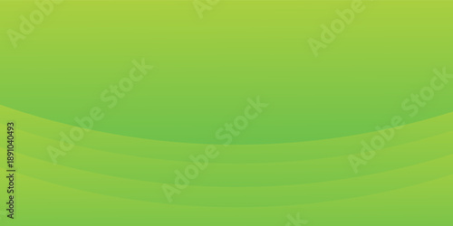 Abstract Vector Smooth Natural Green Wavy Background Design Template Vector, Blurry Green Mesh Gradient Background with Copy Space for Text, eps10
