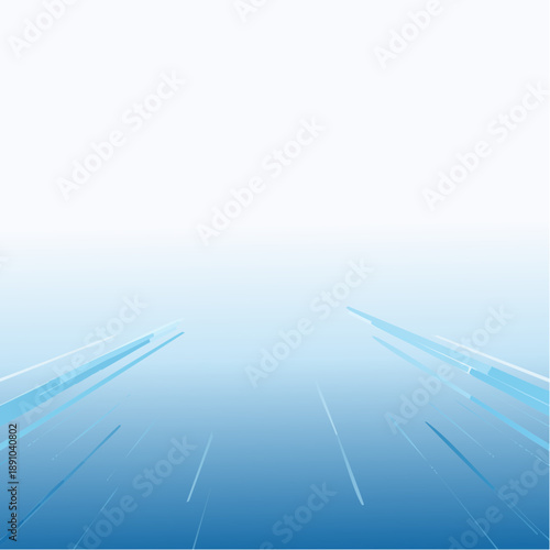 Abstract blue light and shade creative background. Vector illustration.