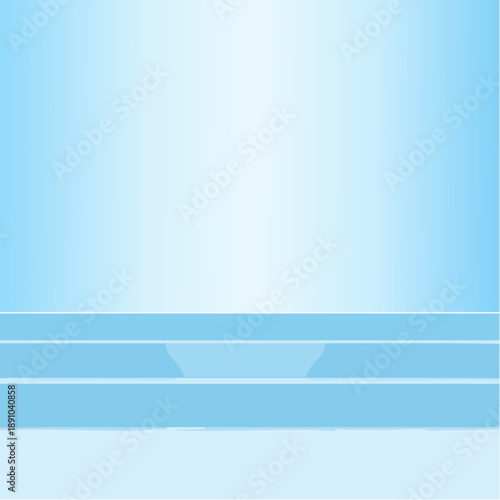 Abstract blue light and shade creative background. Vector illustration.