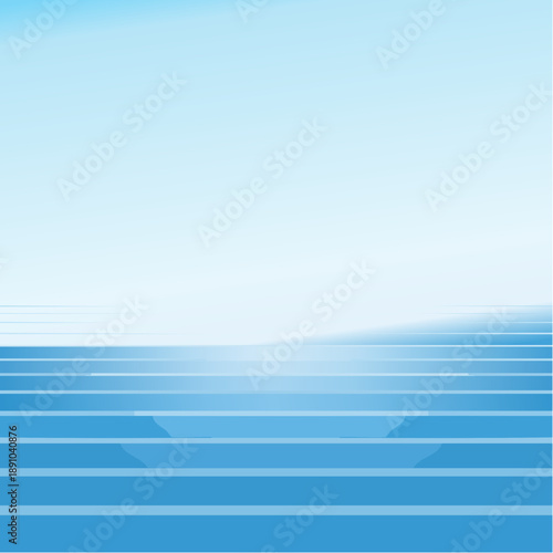 Abstract blue light and shade creative background. Vector illustration.