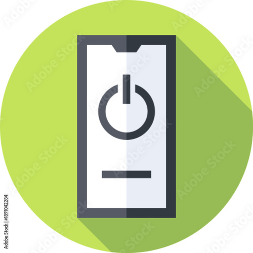 Power off button symbol