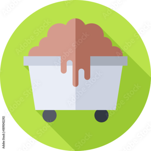 Chemical residue beaker science