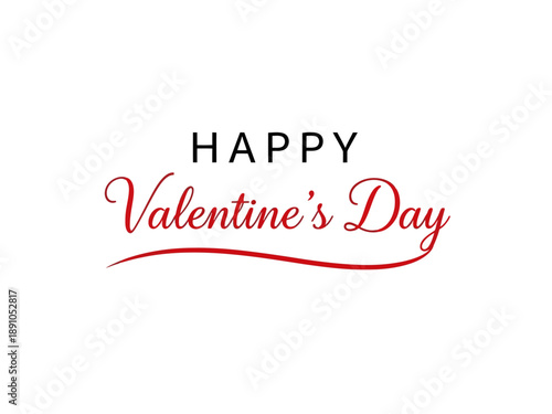 Happy valentines day text