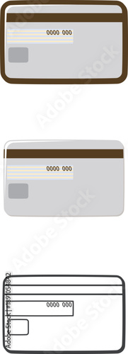 クレジットカード（裏面）