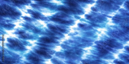 Abstract blue background with rays and electric motion textures featuring dark storm clouds and sky patterns for a dynamic nature wallpaper design