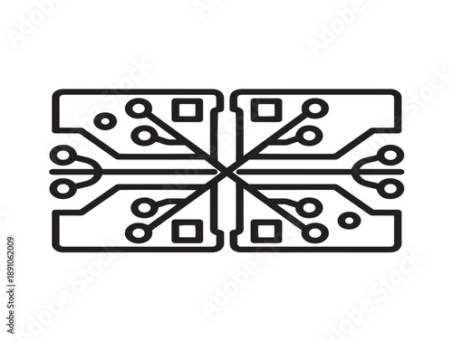 Symmetrical circuit board design
