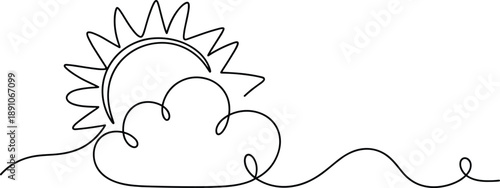 Vintage black silhouette illustration of an ornate cactus in a pot featuring floral swirl elements and a nature-inspired leaf pattern design