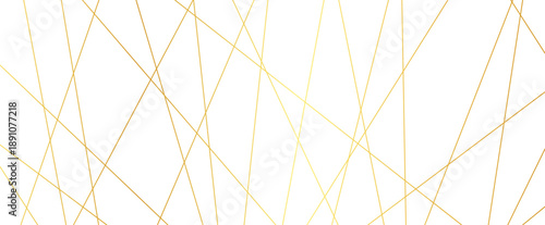 Straight chaotic random golden lines background