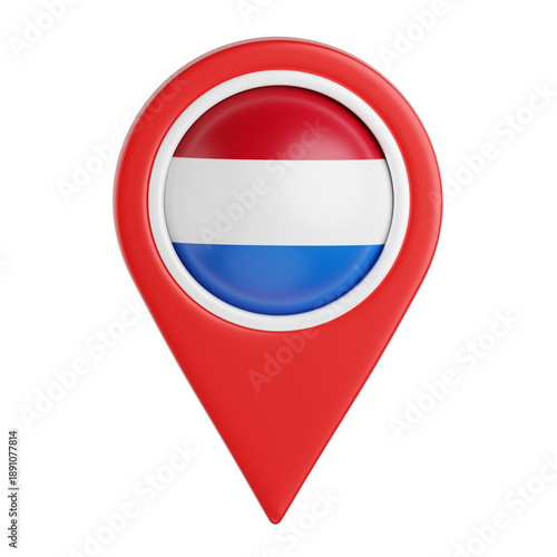 Netherlands Flag Location Pin Free Download Netherlands Flag Location Pin - GFXLoad