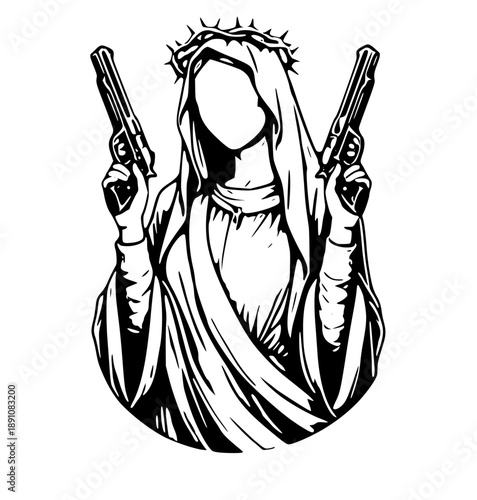 Jesus with Guns