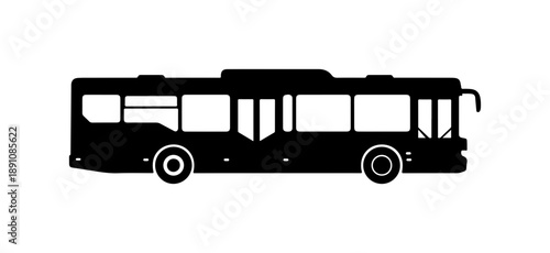 Modern Public Transportation Bus