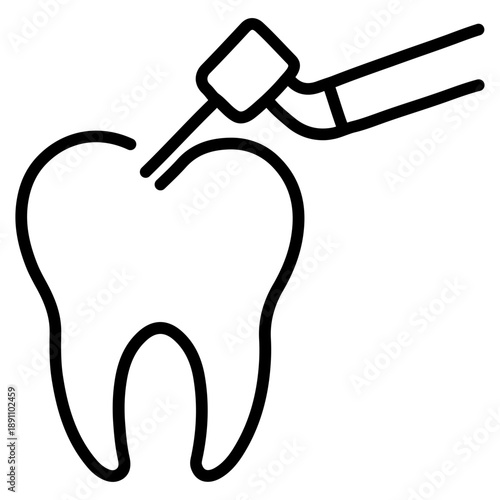 Dental Surgery Vector Icon