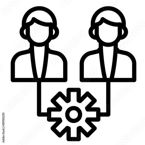 Collaboration Vector Icon
