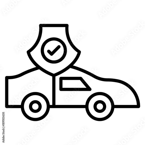 Glass Coating Vector Icon