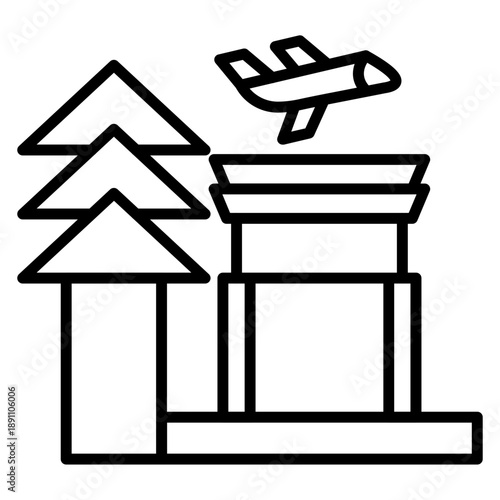 Culture Tour Vector Icon