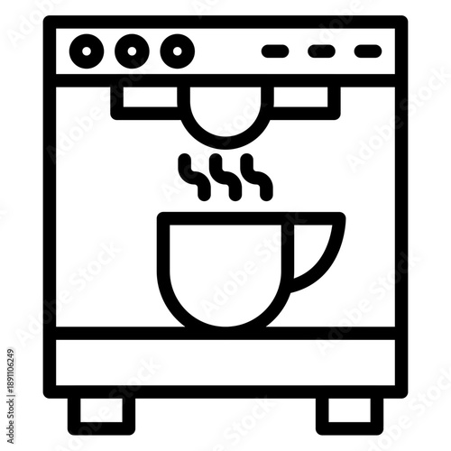 Coffee Maker Vector Icon