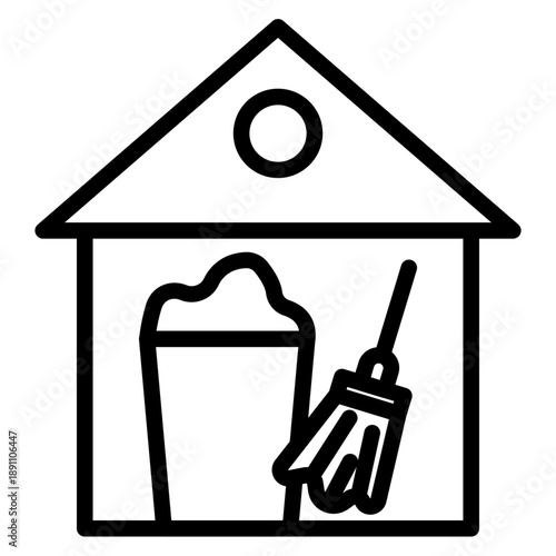 Housekeeping Vector Icon