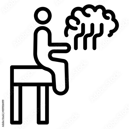 Steam Room Vector Icon