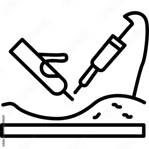 Laparoscopy Vector Icon
