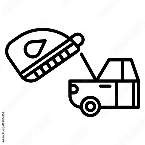 Oil Change Vector Icon