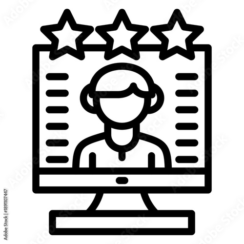 Lead Scoring Vector Icon