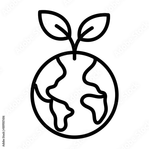 Ecological Object Vector Icon