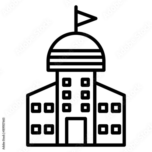 Congress Vector Icon
