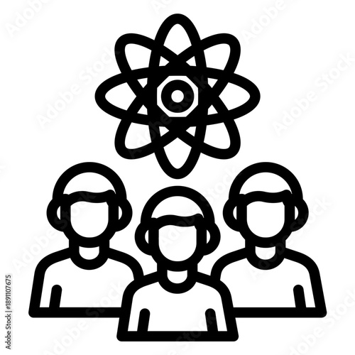 Data Science Team Vector Icon