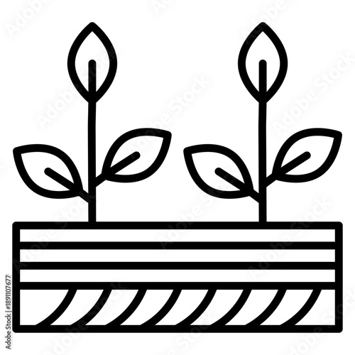 Ecological Farming Vector Icon