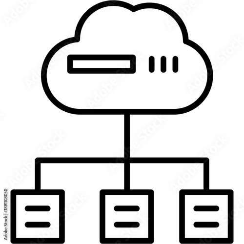 Load Balancer Vector Icon