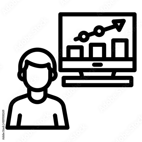 Data Scientist Vector Icon