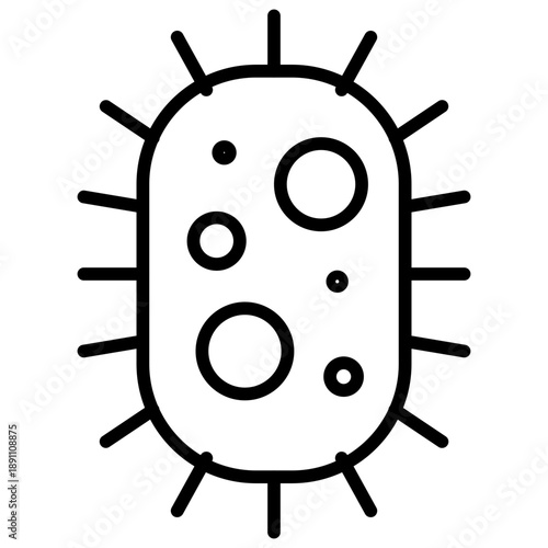 Microorganism Vector Icon