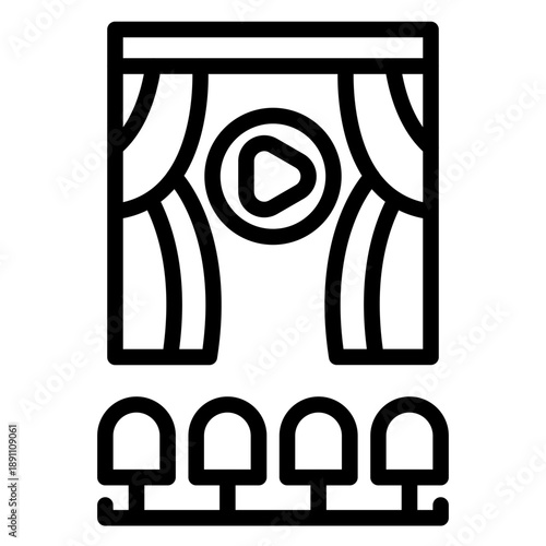 Film Festival Vector Icon