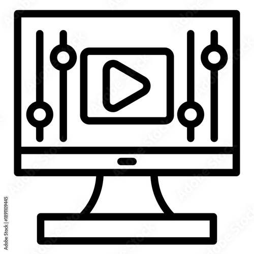 Teaser Clip Vector Icon