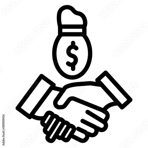 Acquisition Vector Icon