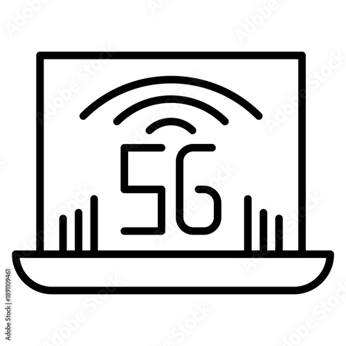 5G Network Vector Icon