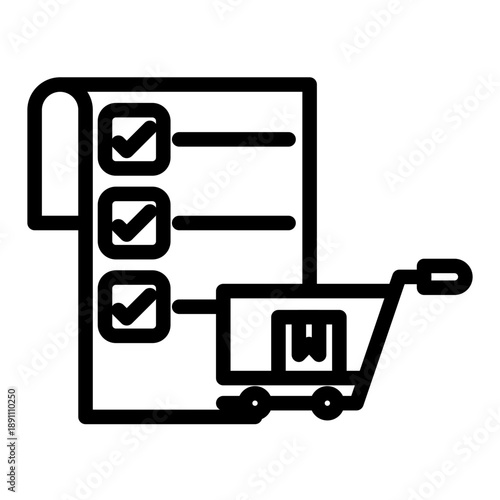 Order History Vector Icon