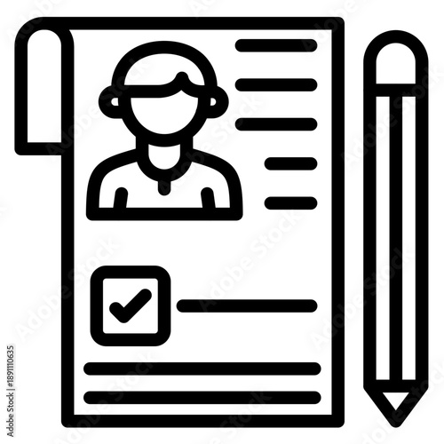 Enrollment Vector Icon