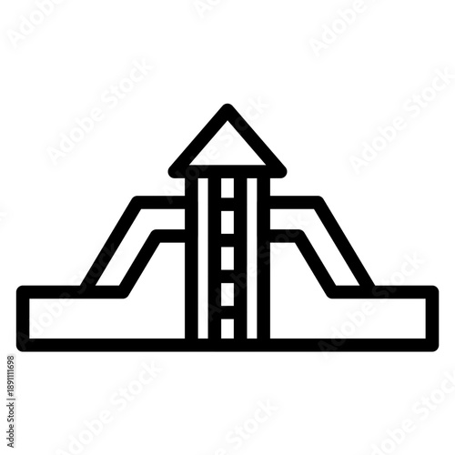 Kids Play Area Vector Icon