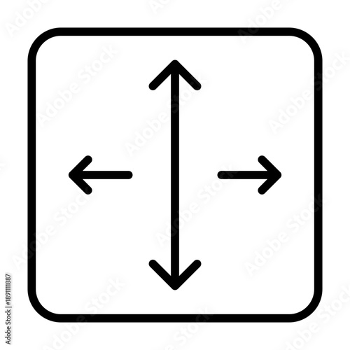 Height Limit Vector Icon