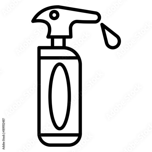 Spray Nozzle Vector Icon