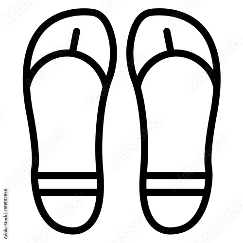 Sandals Vector Icon
