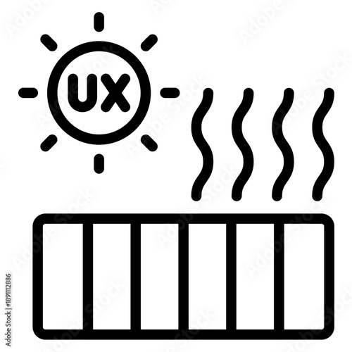 UV Index Vector Icon