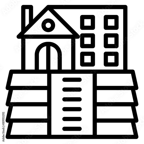 Thatched Roof Vector Icon