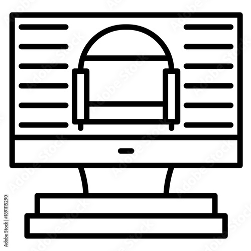 Interior Design Vector Icon