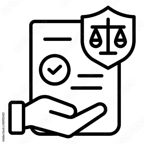 Conditions Of Business Vector Icon