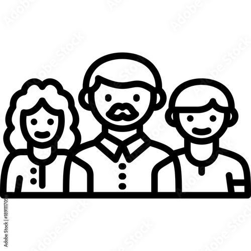 Family Vector Icon