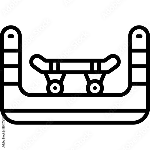 Skate Rink Vector Icon